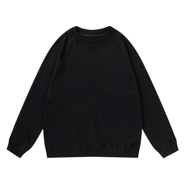 

2022ss men's hoodies sweatshirts autumn winter warm hoodie casual hoody pullovers loose pocket sweatshirt fashion couples matching long, Black