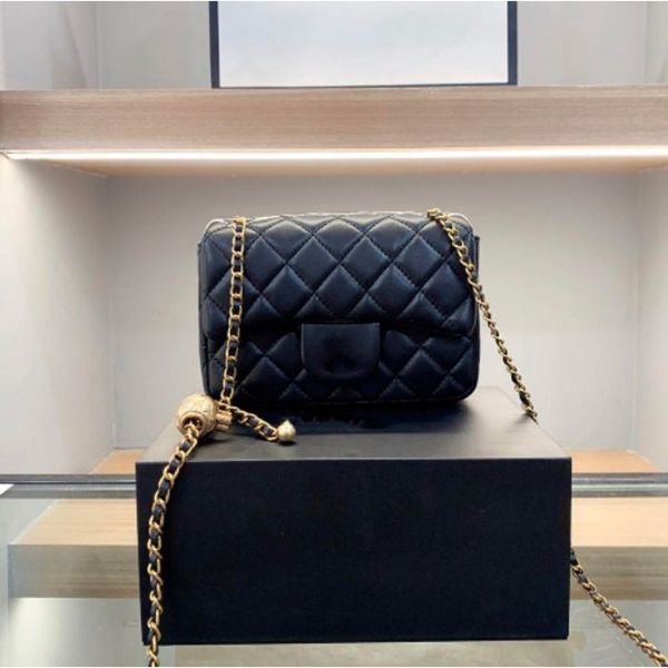 

designer handbag shoulder chain bag clutch flap totes bags wallet check velour thread purse double letters solid hasp waist square stripes w