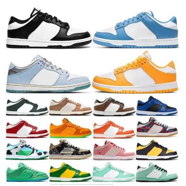 

2022 platform designer black white casual shoes low easter coast green kentucky chunky university blue mens skate sports sneakers 294h