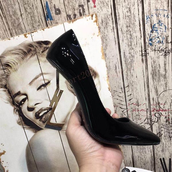 

women dress shoes fashion genuine leather heels lady wedding shoe209a, Black