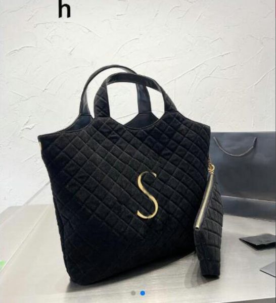 

women 2pcs/set shoulder bag crossbody designer composite handbag bag velvet purse fashion card holder the totes bags wallet cross body handb