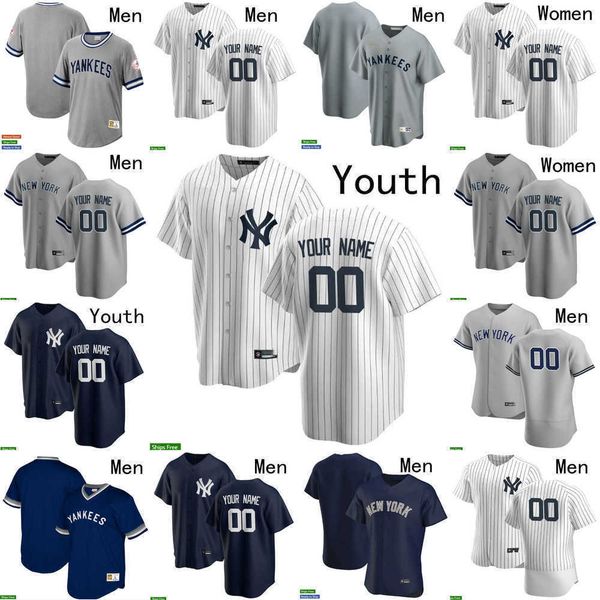 

baseball jersey men women youth new 12 isiah kiner-falefa 13 joey gallo 31 aaron hicks 45 gerrit cole 48 anthony rizzo 3 babe ruth york yank, Blue;black
