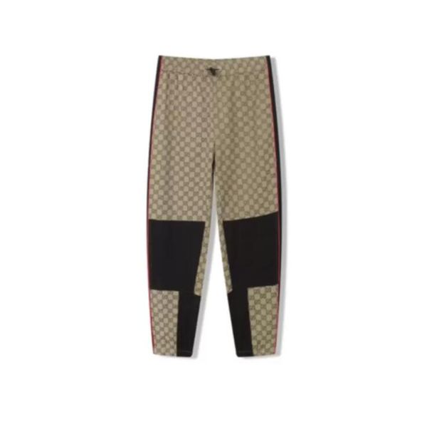 

men's trousers designer women's sportswear jogging pants y2k antalones fashion hip-hop street casual elastic waist pants, Black