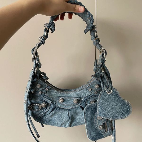 

hobo underarm bucket cool girl bag shoulder women cross body bags ins handbags genuine leather handbag purse super soft fashion letters adju