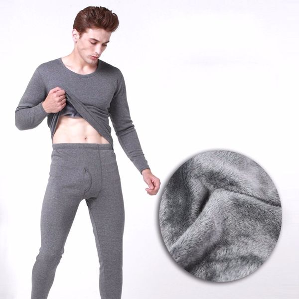 

men s thermal underwear long johns for male winter thick thermo sets clothes momen keep warm 4xl 221007, Black;white