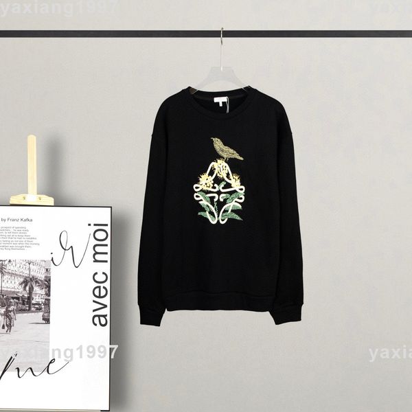 

2023ss spring and summer new sweatshirts high grade cotton printing shirt short pants sleeve round neck panel t-shirt size s-m-l-xl--xxxl, Black;brown