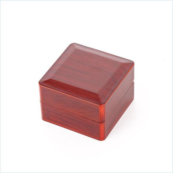 

jewelry boxes rings boxes gift championship ring jewelry wooden box 6.6x6.6x4.5cm drop delivery 2021 packaging display bdejewelry dhlc0, Black;white