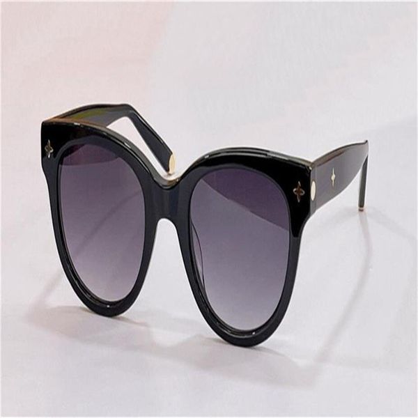 

fashion design sunglasses z1526w cat eye plate frame versatile and simple style popular outdoor uv400 protection glasses quali220o, White;black