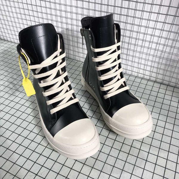 

comfortable men ro boots genuine leather man boots shoes thick sole mens winter footwear