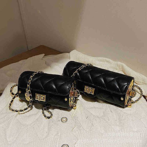 

shoulder bags autumn and winter poetry same chain single shoulder mouth red envelope female msenger bag mini bag small fragrance cylinder bo