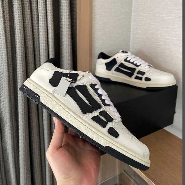 

og 2023 casual shoes fashion designer sneakers black white pink grey red skel low men womens sport shoe size 35-44 s81q