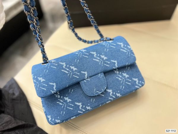 

shoulder bag luxury tote purse brand handbag message bags cluth classic genuine leather crossbody original 5a totes designer 25cm silver cha