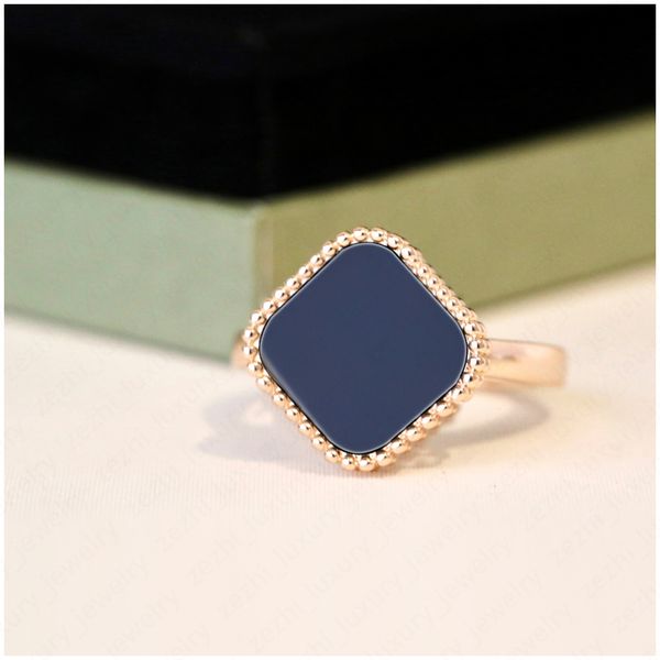 

Clover Ring Silver Cute Ladies Designer Rings Bague Femme Anello Retro Anillos De Compromiso Para Mujer Anillo Ringe Bagues