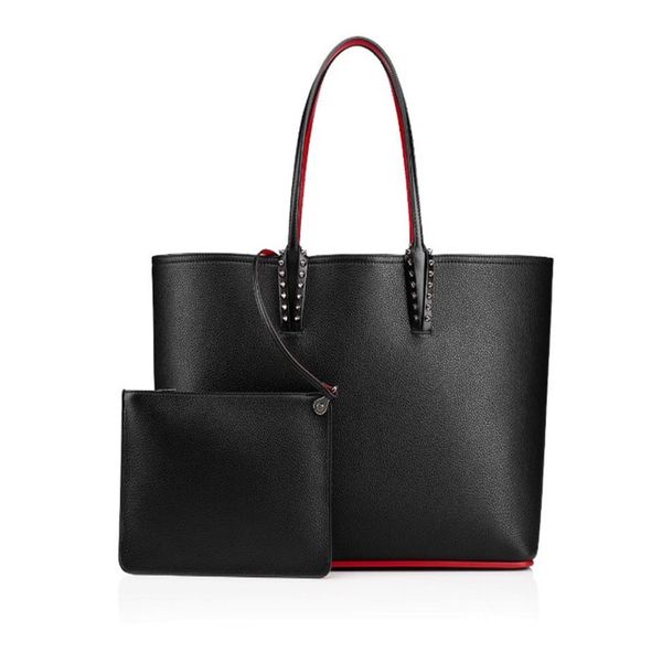 

women fashion bag cabata designer totes rivet genuine leather handbags composite famous purse shopping bags269o