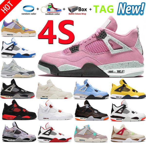 

golf shoe iv 4s mens women basketball shoes 4 military black cement oreo cat 4s fire red bred sail university blue infrared taupe haze toro