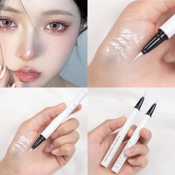 

eye shadow liner combination diamond glitter liner pencil makeup highlighter waterproof pearl white brighten silkworm shadow liquid liner pe