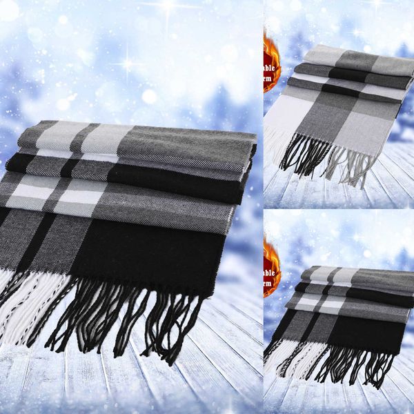 

scarves scarf set ladies warm long shawl colorful casual double sided lattice large and striped timbers g221007, Blue;gray