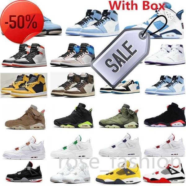 

1 high og pollen electro orange basketball shoes 1s university blue seafoam 6 unc 6s carmine electric green 4 lightning 4s white oreo bred, Black