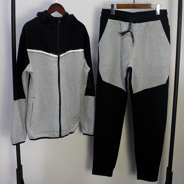 

tech fleece mens sportswear sweater pants jogger tracksuit men's, Gray