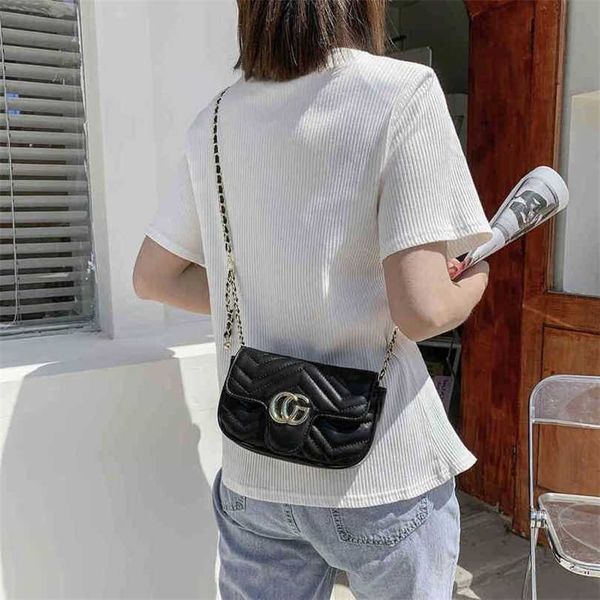 

70% off 2023 designer bag ladies oblique cross chain boutique women's bagfj5p