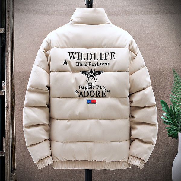 

men's jackets parker coat men winter jacket men's big thickened down padded jacket warm fashion casual windproof warm jacket embro, Black;brown
