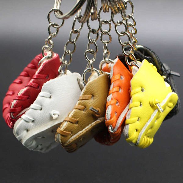 

key rings car chain baseball glove chain luxury student bag cute chain charm stainless steel accessories g221007, Slivery;golden