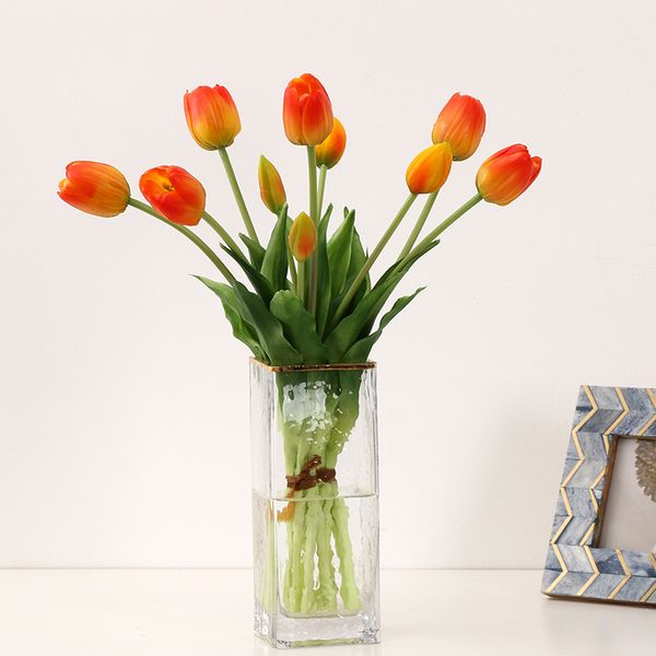 

wedding flowers real touch tulip flower arrangement bouquets for home office wedding decoration