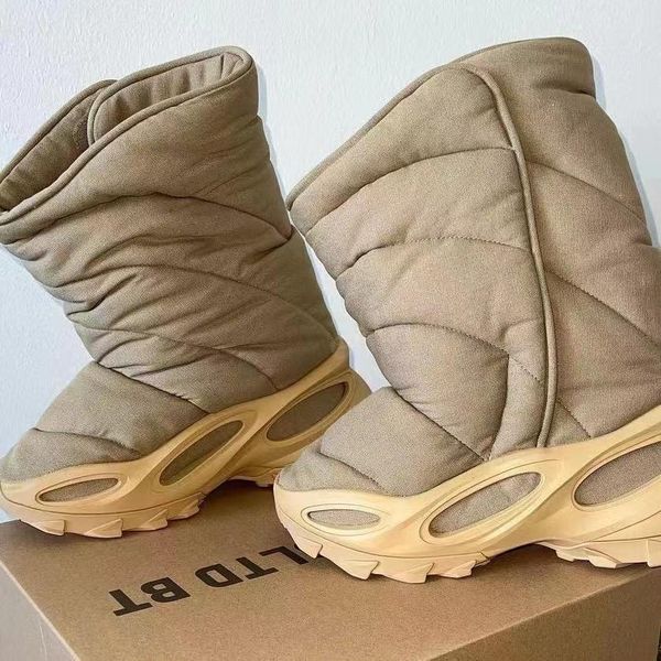 

nsltd runner boots op58 sulfur sock runner running shoes kany winter boots cotton thick boot men women sports trainers with box, Black