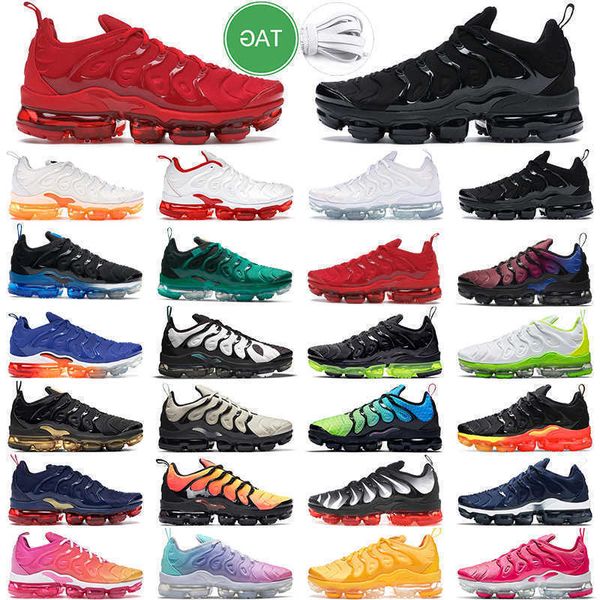 

running shoes sneakers black white triple red creamsicle rough green lemon lime tn plus men women be true