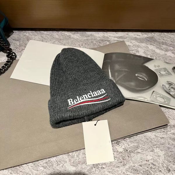 

designers beanie knitted hats luxury letter winter hat outdoor cold protectionwarm plush soft popular fashion men and women cap 7 2023, Blue;gray