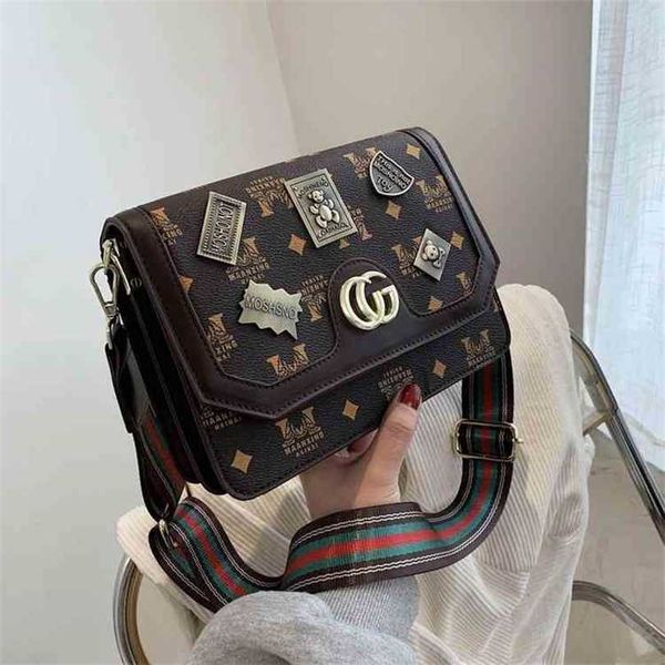 

70% off 2023 designer bag store sn foreign style female korean chain one messenger small square5l6k