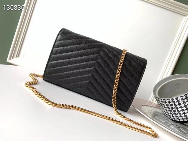 

luxury desginer y lattice handbags small flap bag for women fashion cross body bags real leather gold chains clutch silver chain quality sho