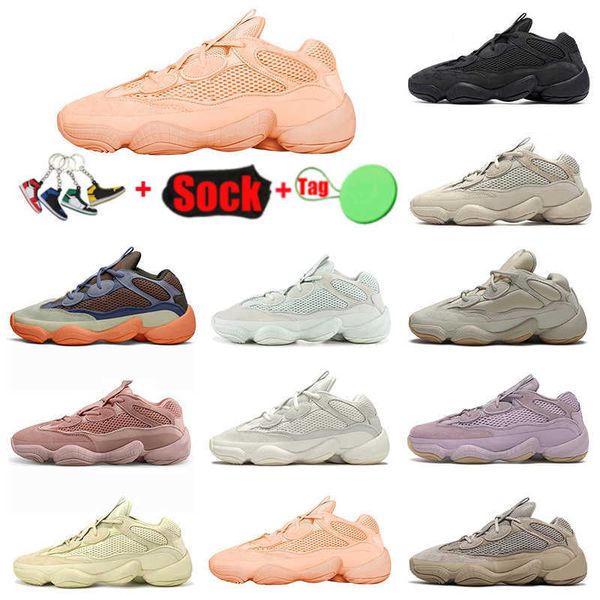 

running shoes sneakers ''yezzies''500 runners classic stone taupe light enflam soft vision blush utility black salt supe