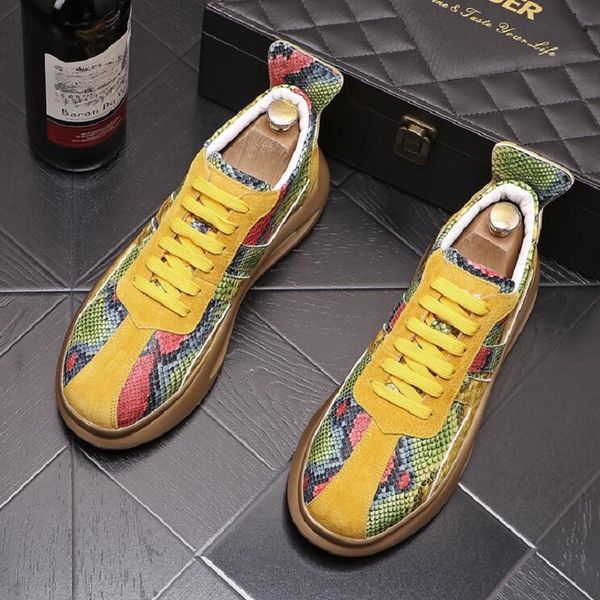 

spring men mix colors lace up dress shoes causal flats shoes loafers sports male waliking sneakers sapatos tenis masculino da04, Black