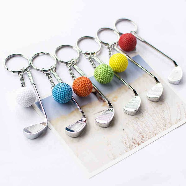 

keychains german goler key chain pendant gifts golf creative golf crafts, Silver