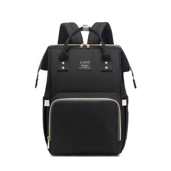 

diaper bags land mommy mother large capacity travel nappy backpacks anti-loss zipper nursing bag for born mpb01 221007