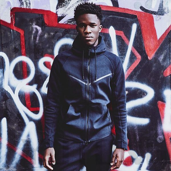 

tech fleece designer mens woman tech pants sets sports jogger trousers tracksuits bottoms man jogg, Black