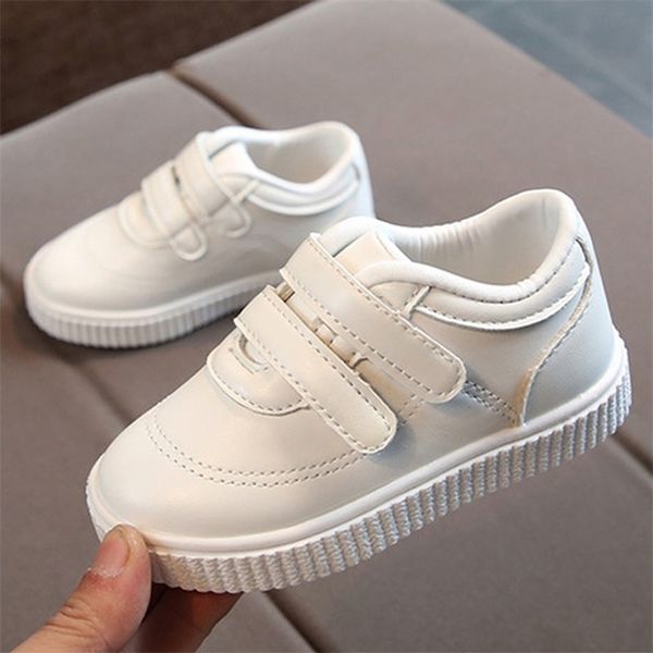 

sneakers kids sneakers boys shoes girls trainers children leather shoes white black school shoes pink casual shoe flexible sole fashion 2210, Black;red