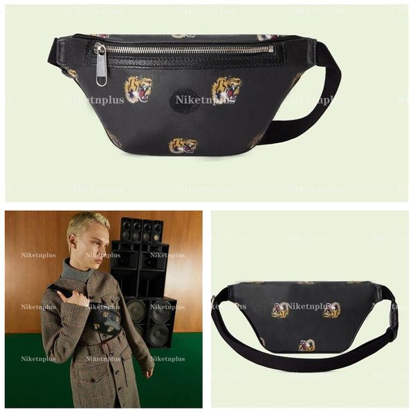 

tiger print double g waist bags luxury designer men ophidia belt bags crossbody shoulder bag