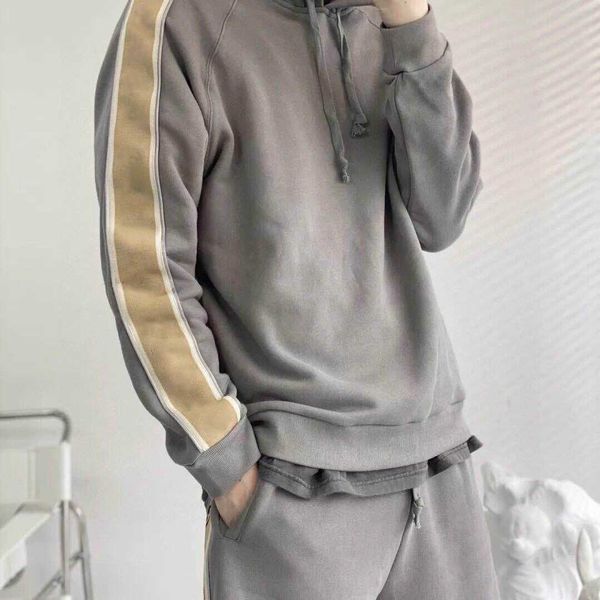 

cp hoodie men's hoodie women's hoodies outdoor r jacket reflective stripe decoration european street trend coat suit, Black