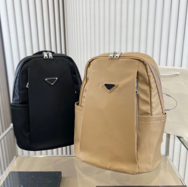 

designer backpack school bag triangle men women luxury backpacks handbags fashion nylon back packs totes crossbody shoulder bags knapsack la