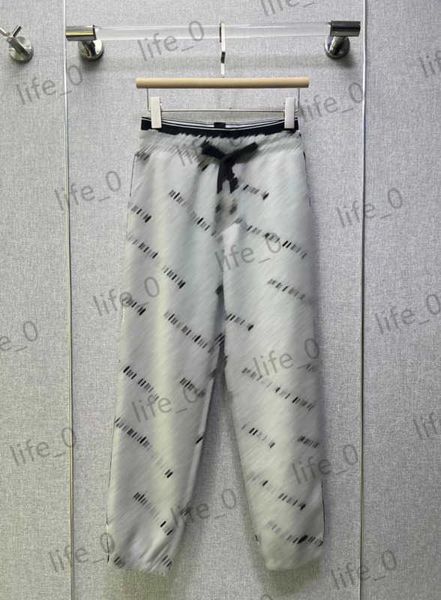 

designer fashion womens pants full body printed flocking pants elastic waist foot trousers active casual brand women clothes 1970, Black;white
