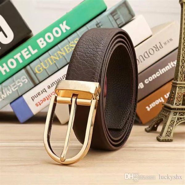 

fashion men pin buckle belt real leather pin up cowhide leisure buckle leather belts black coffee large size 105-125cm2093, Black;brown