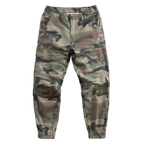 

men's pants celana panjang jogger katun pria kargo kamuflase pakaian harem hip hop korea streetwear kasual a17 g221007, Black