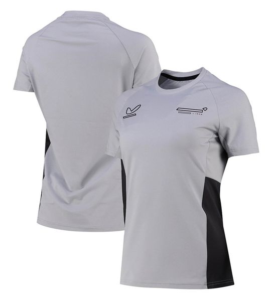 

f1 team suit racing series short sleeve crewneck t-shirt men's car fans top