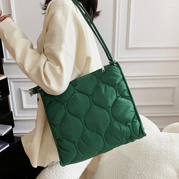 

evening bags autumn winter retro women's bag simple shoulder for women fashion underarm all match messenger large capacity tote