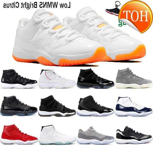 

2022 with box easter 11s bred basketball shoes mens 11 low legend blue wmns bright citrus cap and gown men women sports sneakers