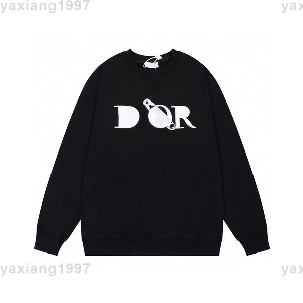 

2023ss spring and summer new sweatshirts high grade cotton printing shirt short pants sleeve round neck panel t-shirt size s-m-l-xl--xxxl, Black;brown