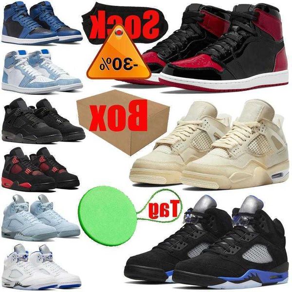 

with box basketball shoes 1s 4s 5s for mens womens jumpman dark marina racer blue 1 4 5 cactus jack black cat bred patent fragment sail men