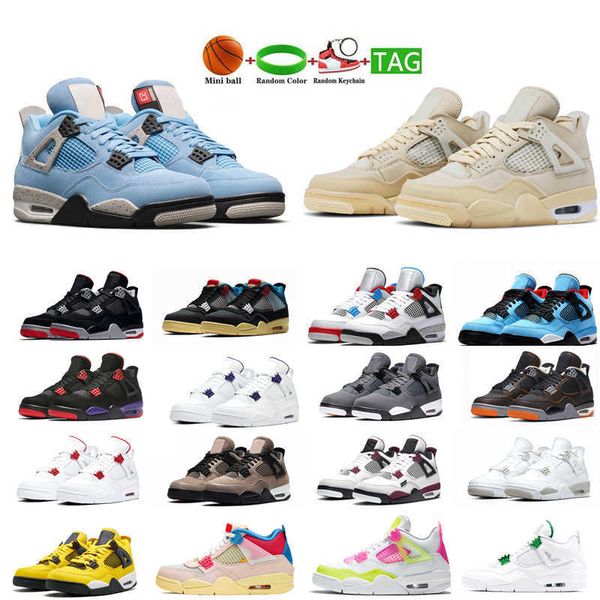 

basketball shoes sports trainers sneakers university blue black cat pure money desert moss mens womens outdoor west 4s